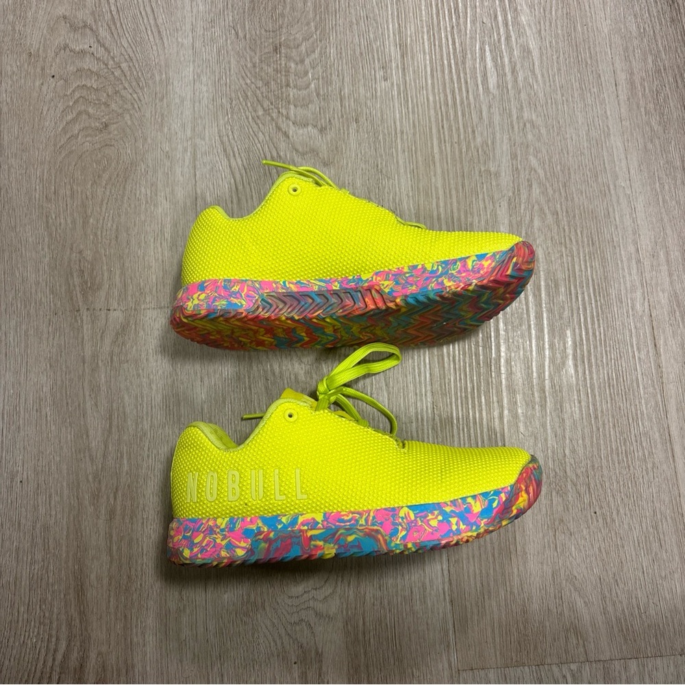 NOBULL Men's Vibrant Yellow Athletic Shoes